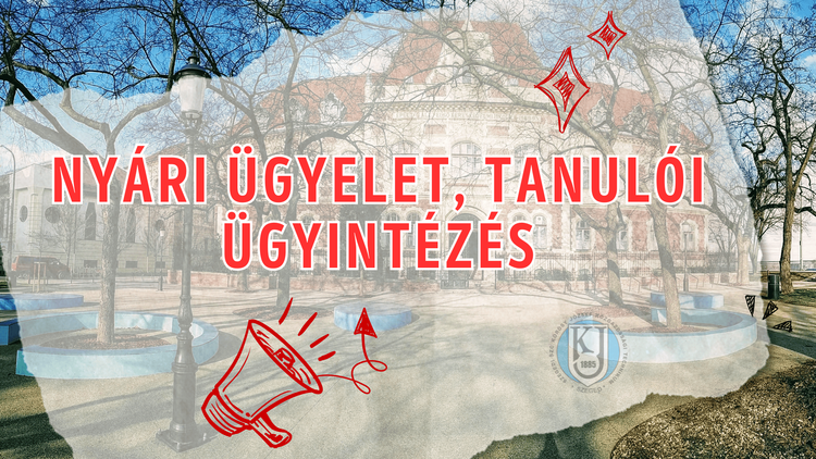 Nyári ügyelet, tanulói ügyintézés