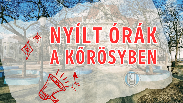 Itt a jövőd! - Nyílt órák a Kőrösyben