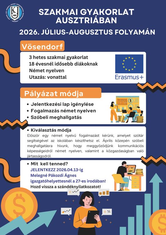 Szakmai gyakorlat Ausztriában