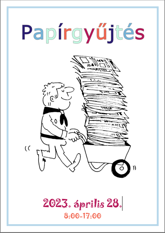 Papírgyűjtés