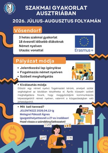 Szakmai gyakorlat Ausztriában